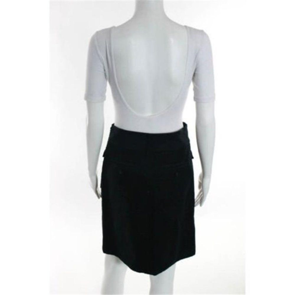 Marc Jacobs Black Cotton Mid Rise 4 Pocket Skirt Size 2 - Picture 5 of 9